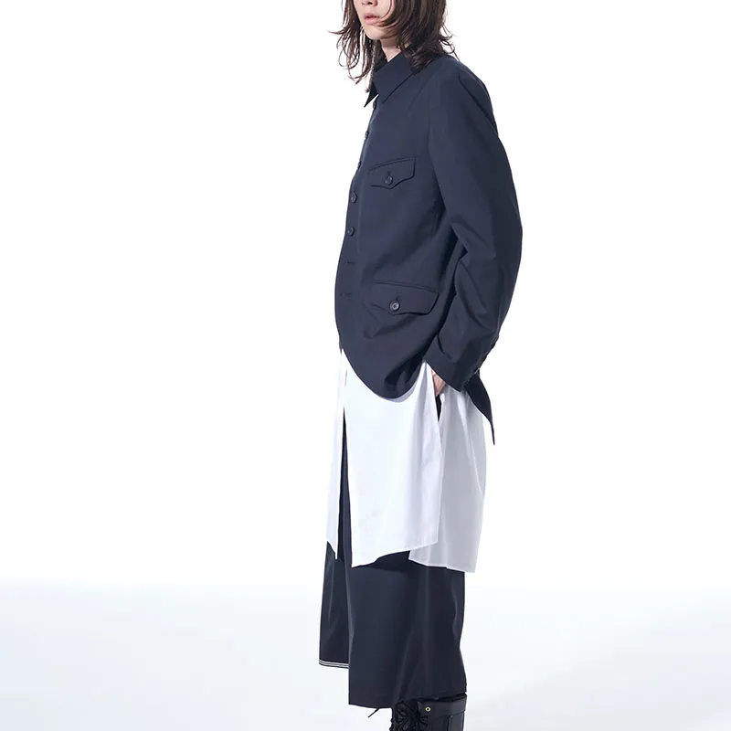 Yohji Yamamoto Jackets Unisex Black-6