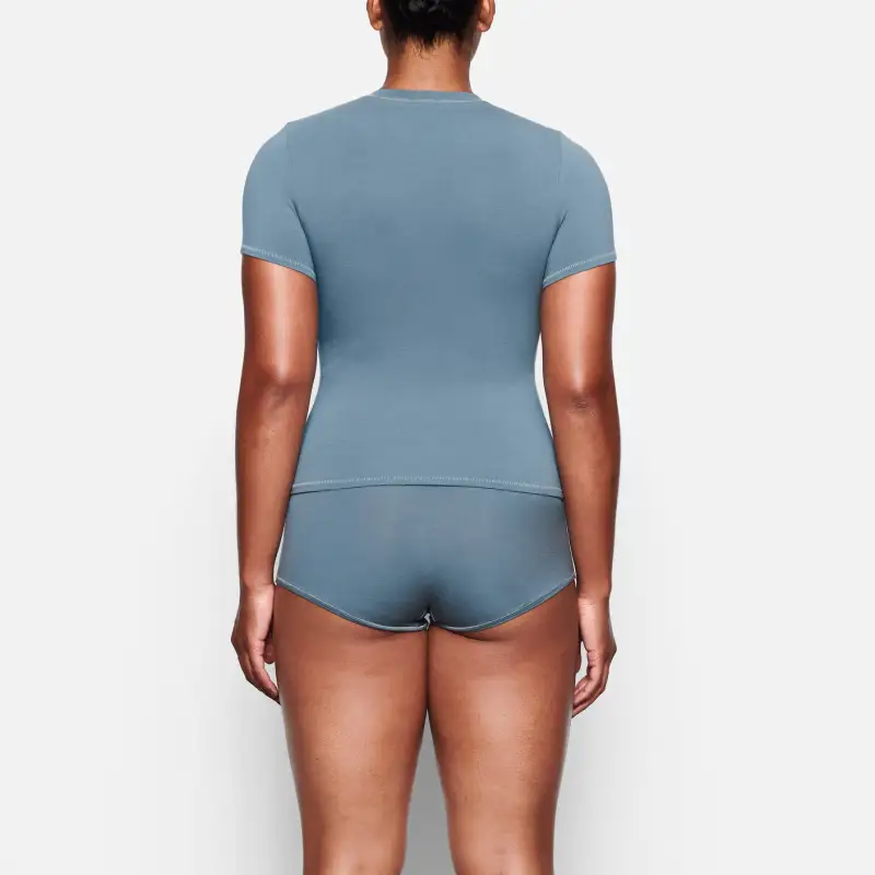 Skims T Shirts Women's Lake Blue-2