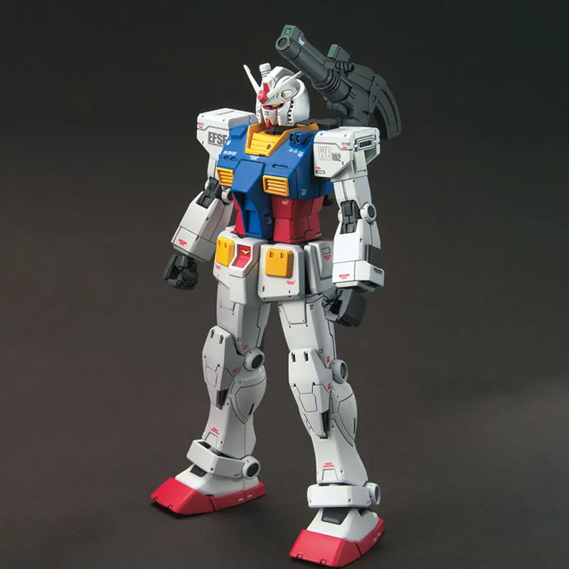 BANDAI First Gundam RX 78 HG Collection Bandai HG 1/144 Mobile Suit Gundam RX 78 2 Original Gundam 13cm Hobby Model-4
