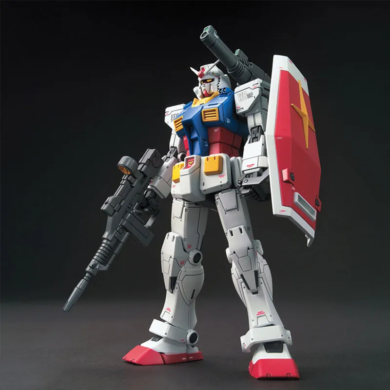BANDAI First Gundam RX 78 HG Collection Bandai HG 1/144 Mobile Suit Gundam RX 78 2 Original Gundam 13cm Hobby Model-1