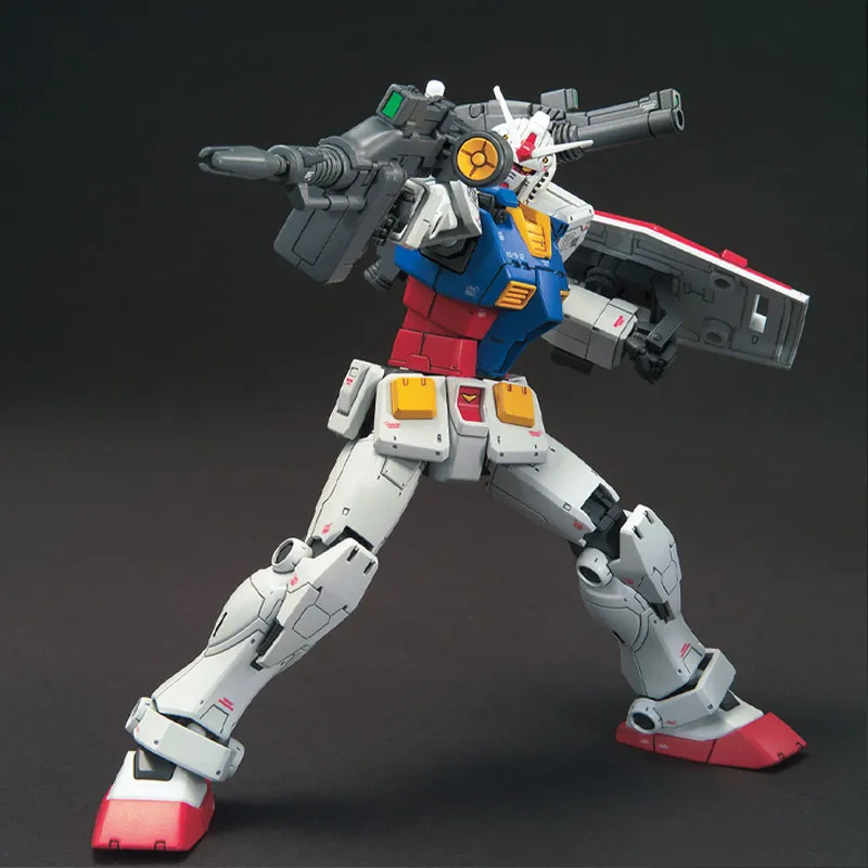 BANDAI First Gundam RX 78 HG Collection Bandai HG 1/144 Mobile Suit Gundam RX 78 2 Original Gundam 13cm Hobby Model-2