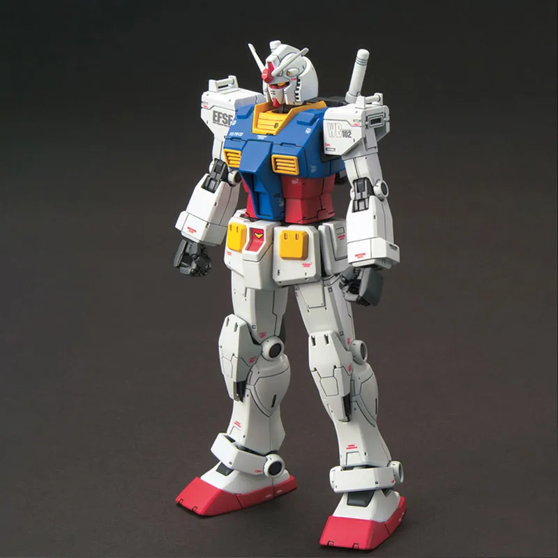 BANDAI First Gundam RX 78 HG Collection Bandai HG 1/144 Mobile Suit Gundam RX 78 2 Original Gundam 13cm Hobby Model-3