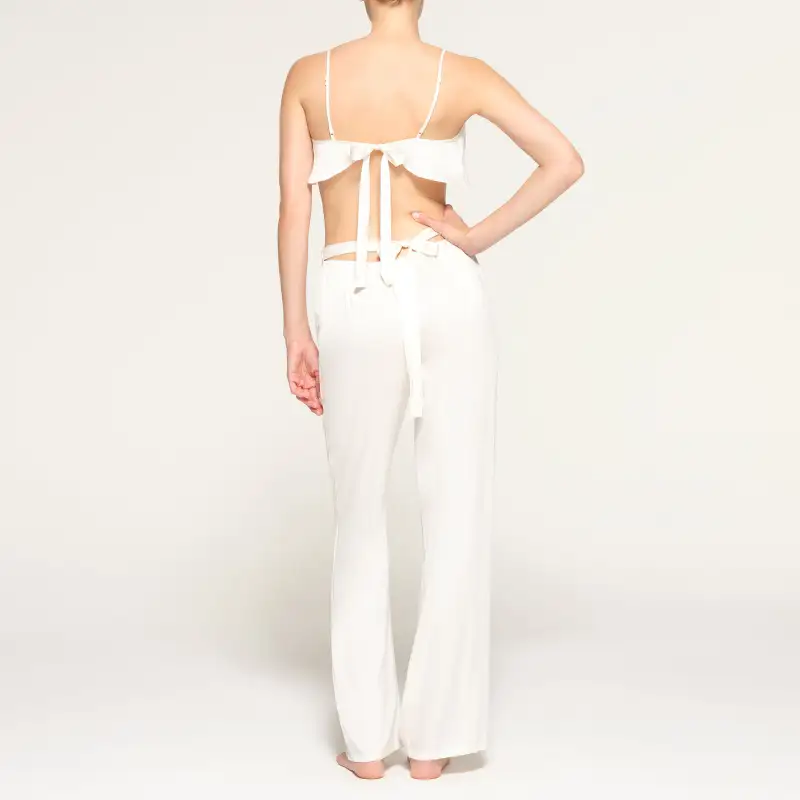 Skims Casual Pants Women's White-3