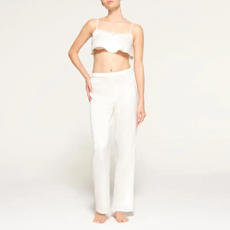 Skims Casual Pants Women's White-2