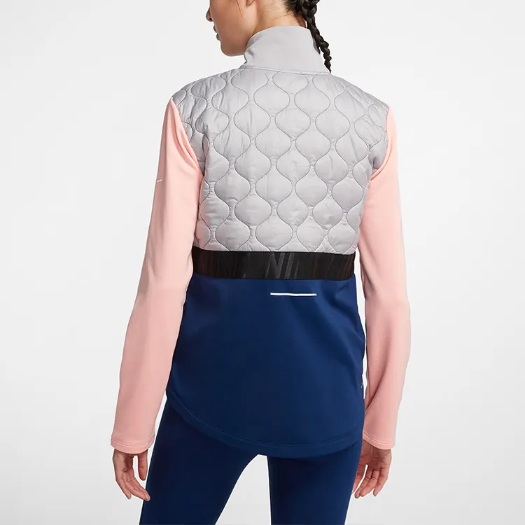 Nike Cropped Coats Women's Pink/Blue-3