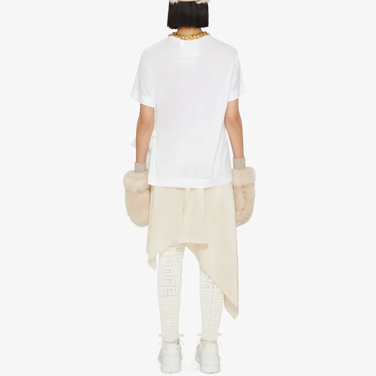 Givenchy Scarf detail T shirt-3