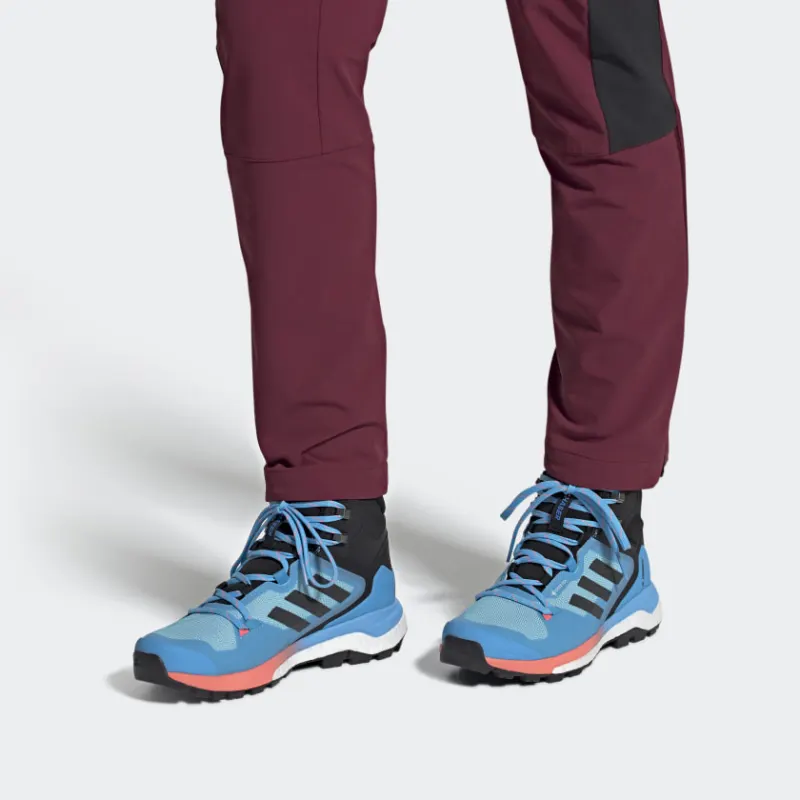 Adidas Terrex Skychaser 2.0 Mid Gore Tex Sky Rush Blue Women's-6