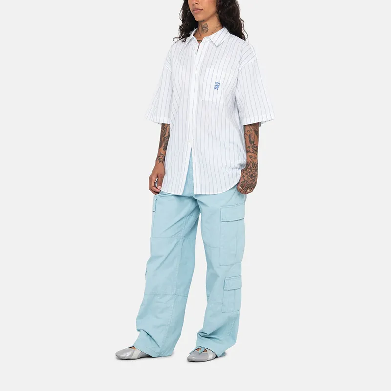Stussy Boxy Striped Shirt-4