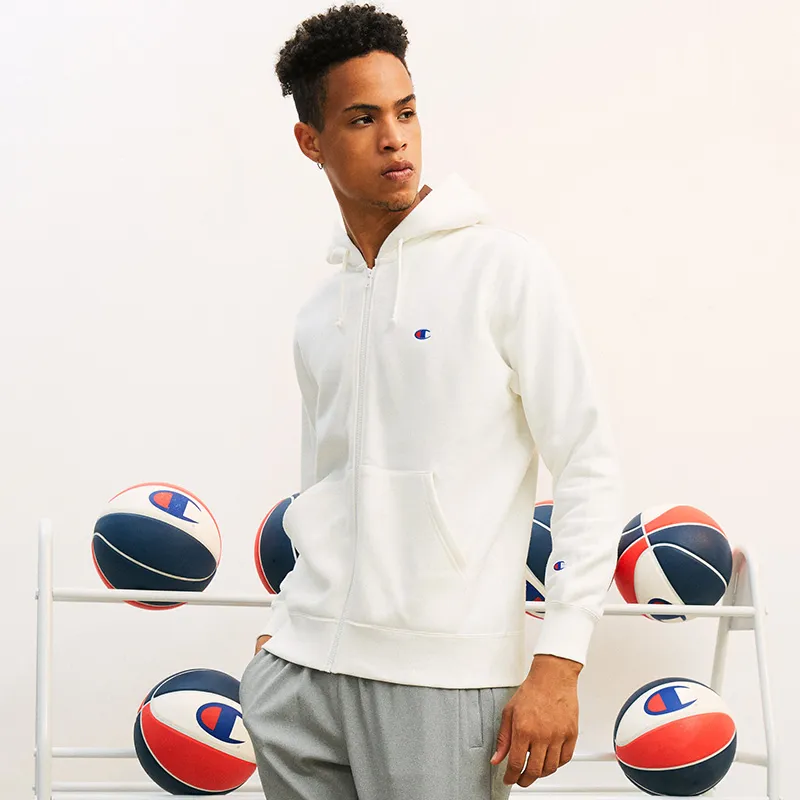 Champion Sweatshirts Unisex White-2