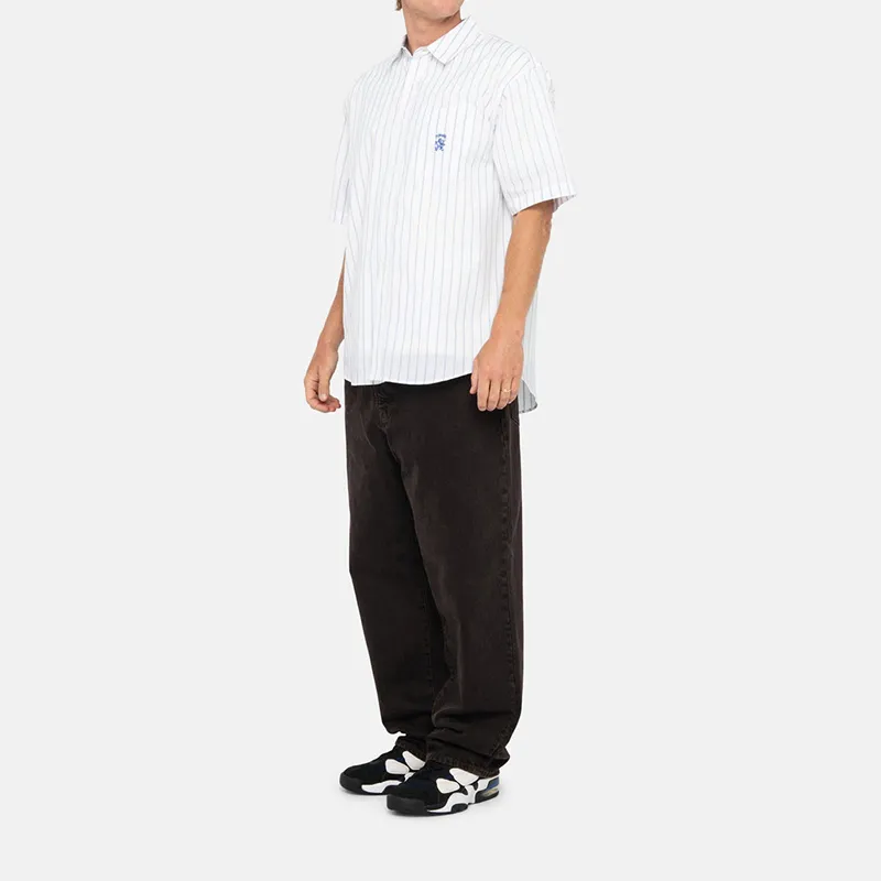 Stussy Boxy Striped Shirt-7