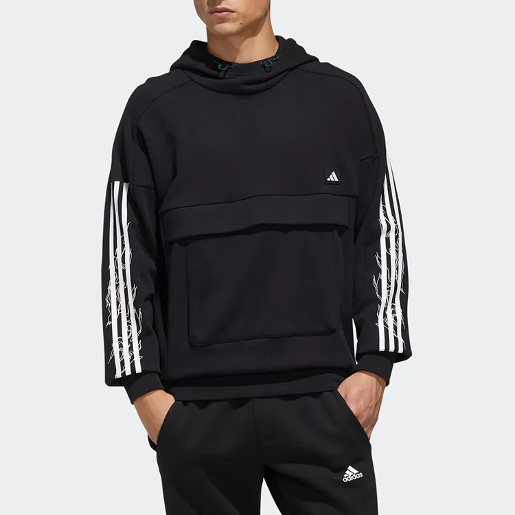 Adidas Sweatshirts Men Black-2