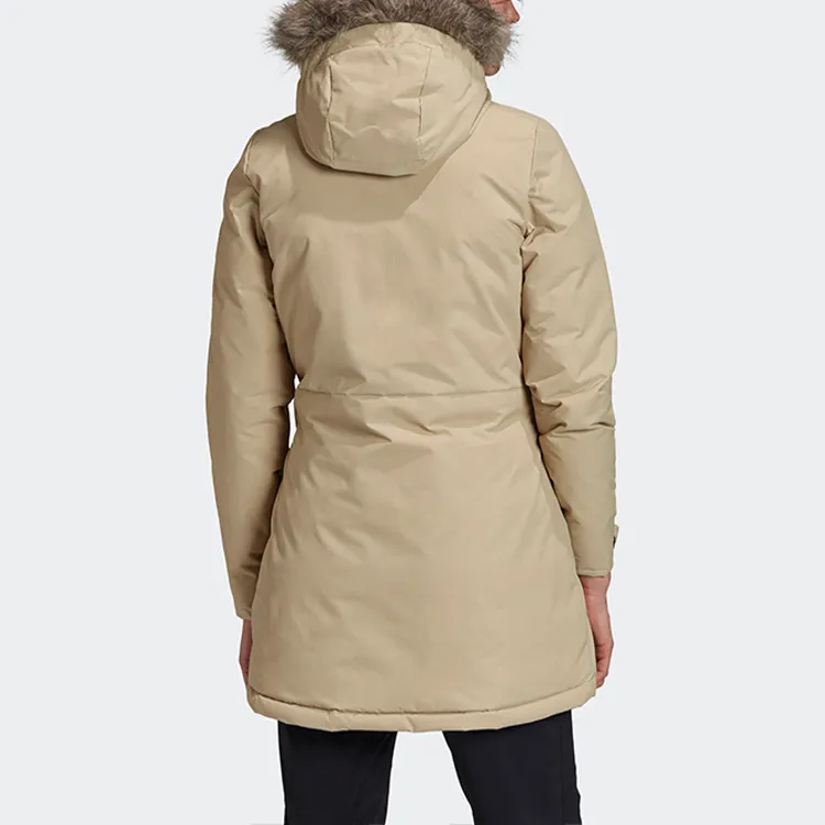 Adidas MYSHELTER Puffer Jackets Women's Khaki-3