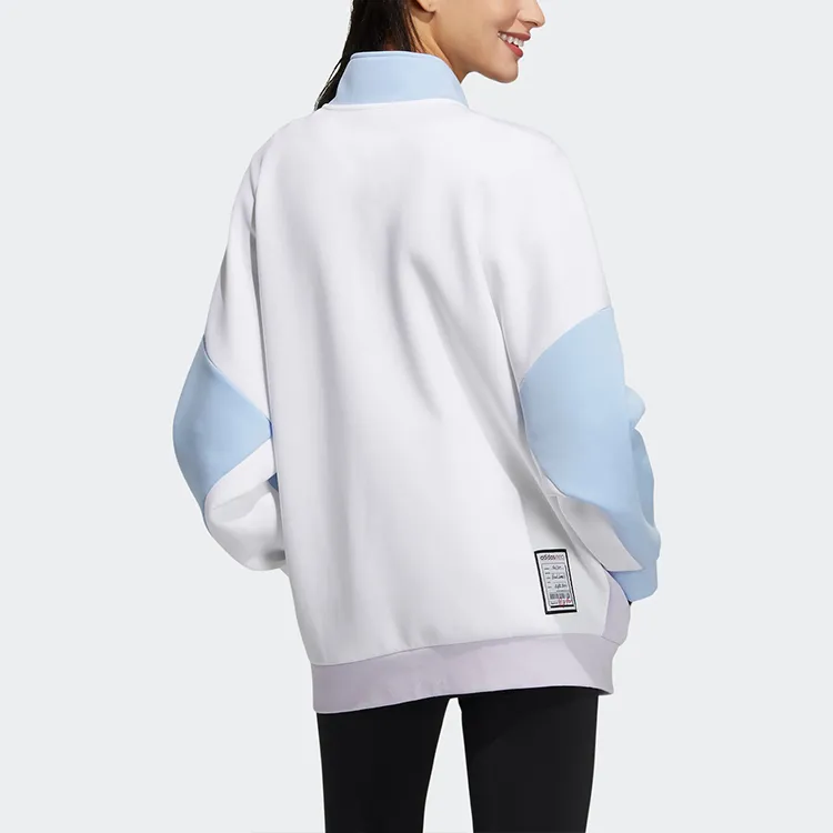 Adidas Neo Sweatshirt Women's Blue White Purple Multicolor-2