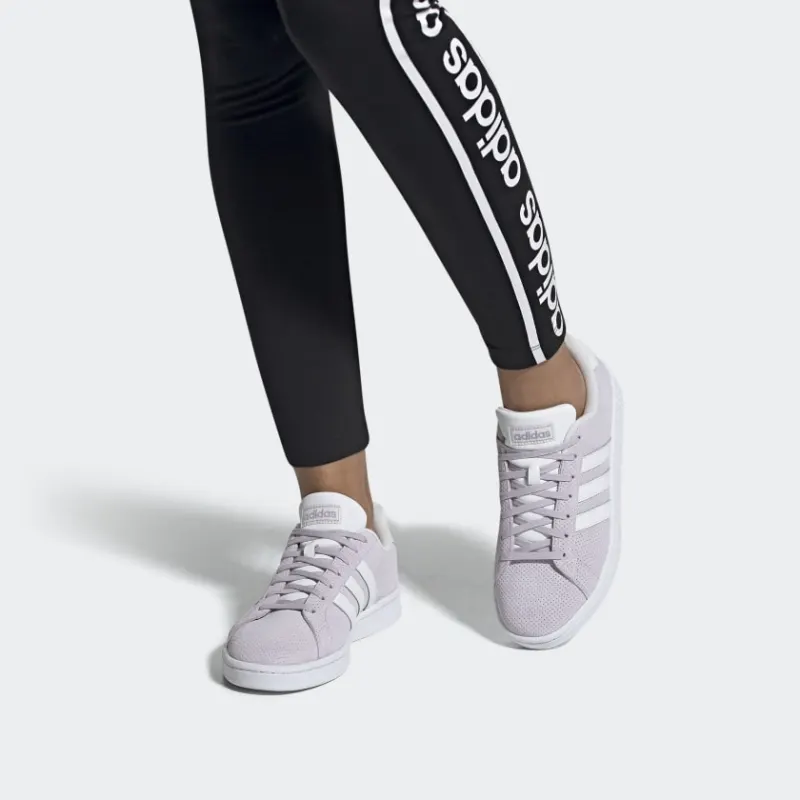 Adidas Neo Grand Court 'Purple Pink' Women's-6