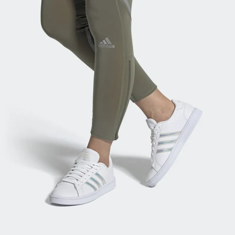 Grand Court Adidas Neo 'White Aluminium' Women's-6