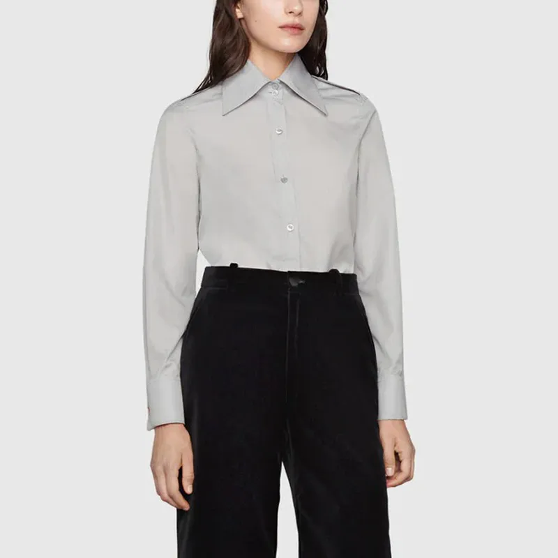 GUCCI Shirts Women's Gray-1