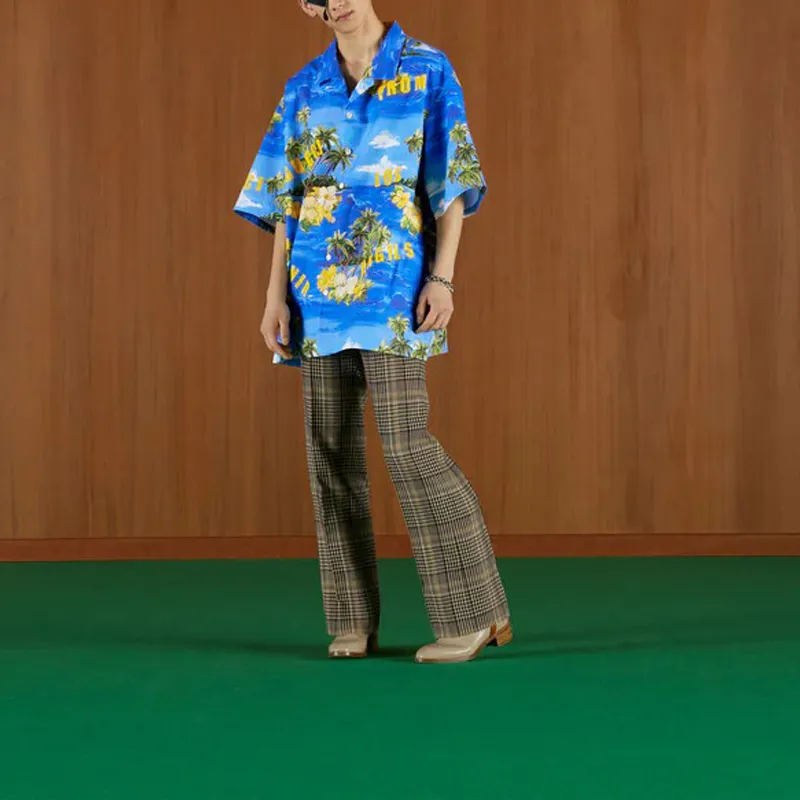 GUCCI Printed Cotton Bowling Shirt-3