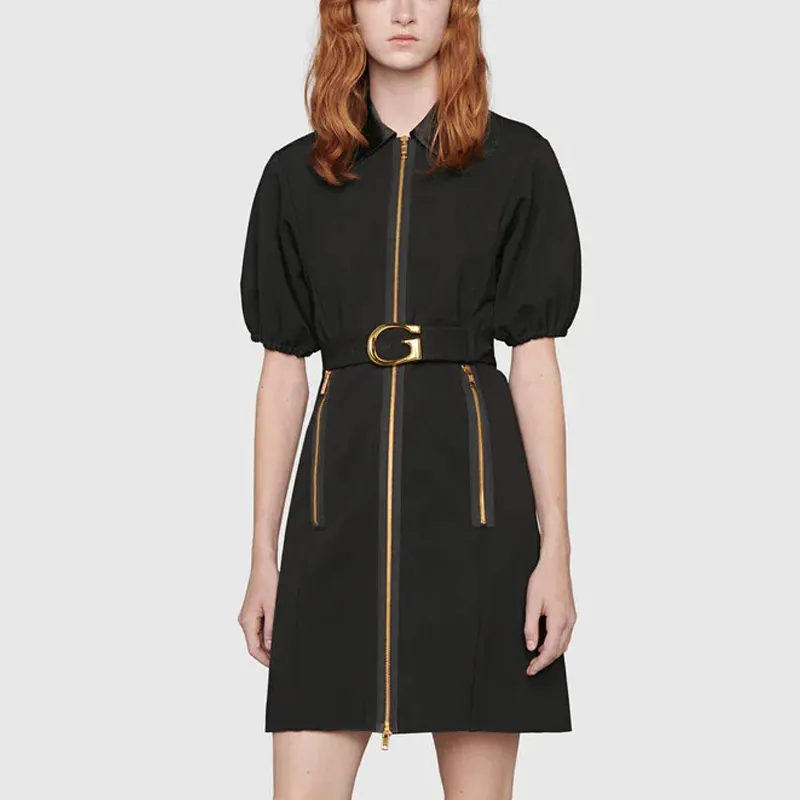 GUCCI G Buckle Jersey Dress-4