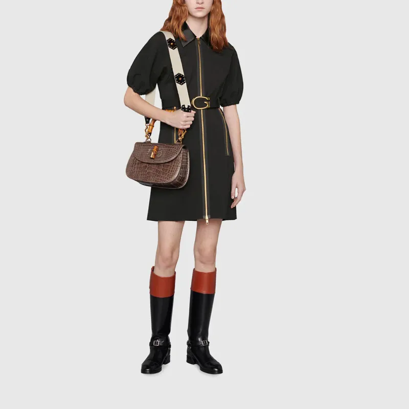 GUCCI G Buckle Jersey Dress-1