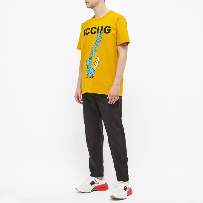 GUCCI T Shirts Men Yellow-1