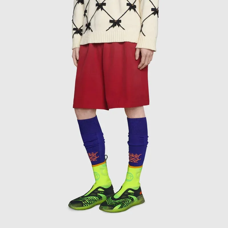 GUCCI Ultrapace R Mid 'Neon Green Black'-5