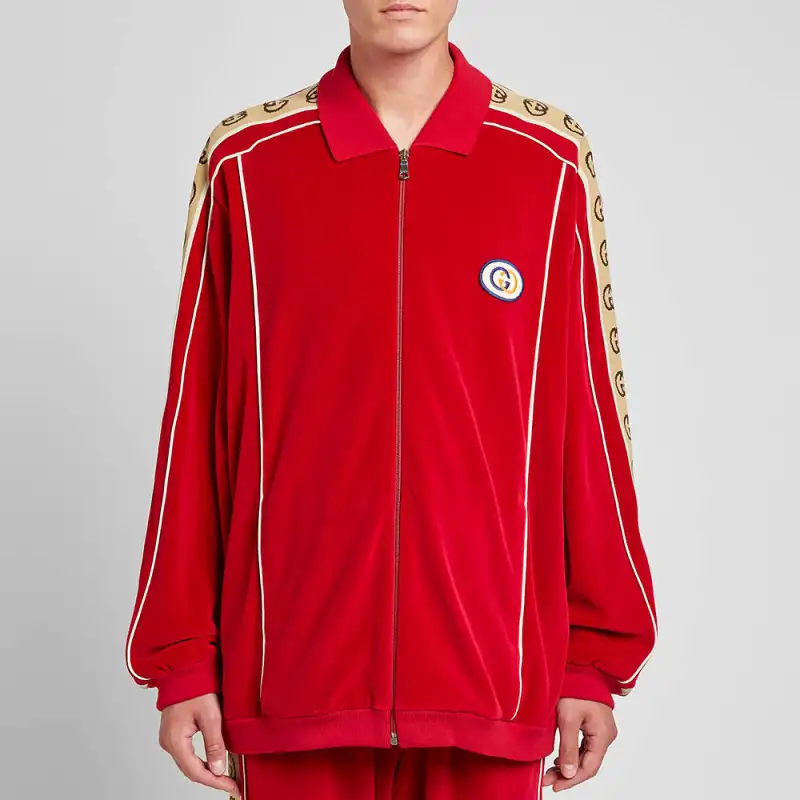GUCCI SS22 Jackets & Coats Men's Red-1