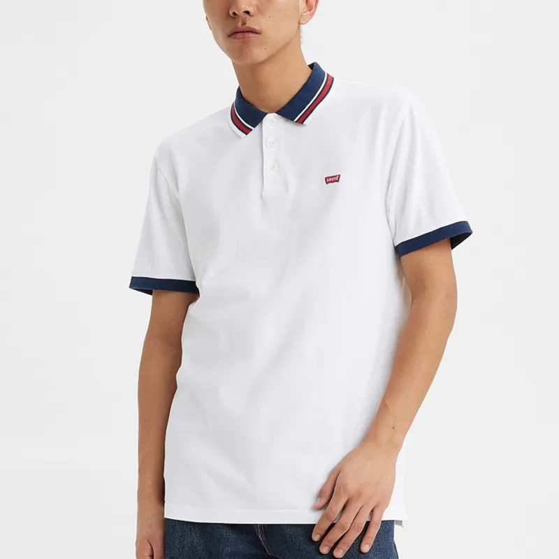 Levis Polo Shirts Men White-2