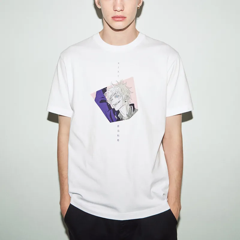UNIQLO X Spell Fight Co titled Series T Shirts Unisex White-1