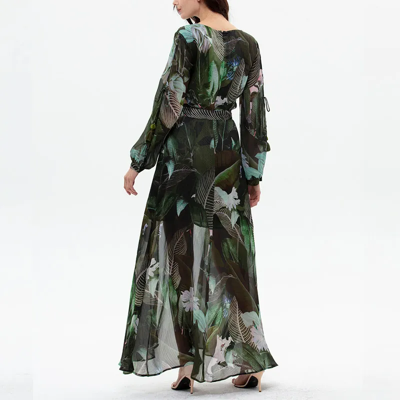 GUESS Long Sleeved Dresses Women's Print P86Z-4