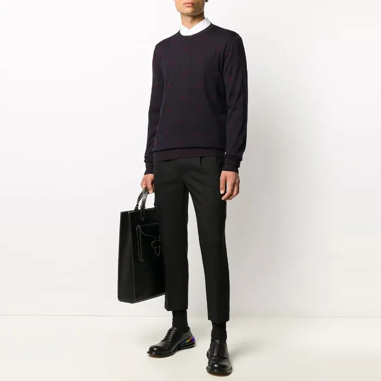 Alexander McQueen Sweaters Men Black-1