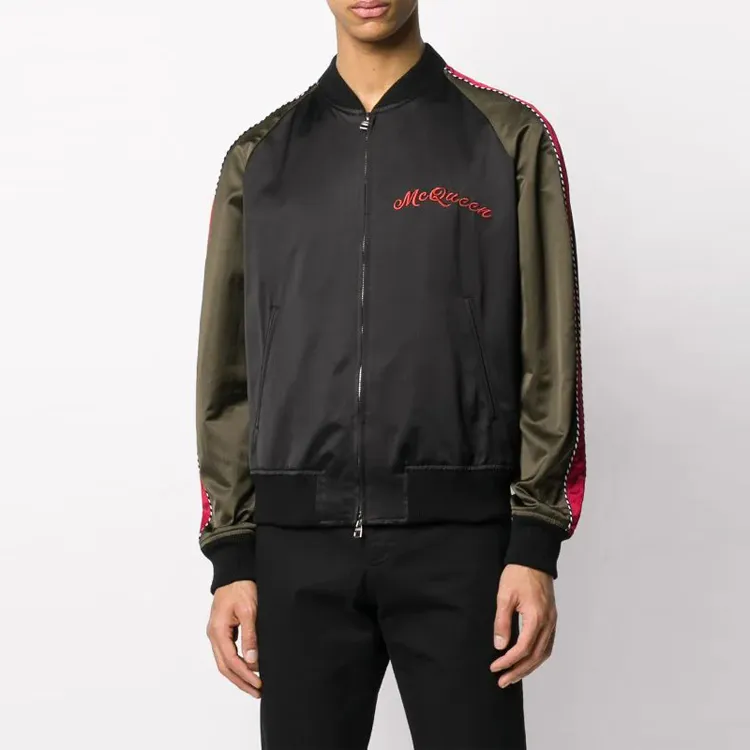 Alexander McQueen Dragon embroidered Bomber Jacket-1