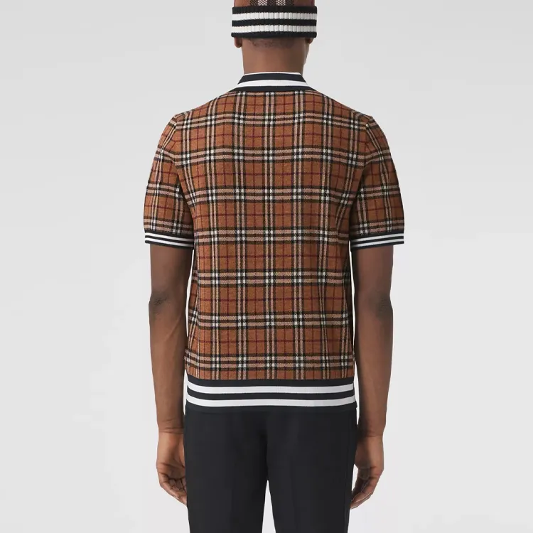 Burberry Polo Shirt Men's Brown-2