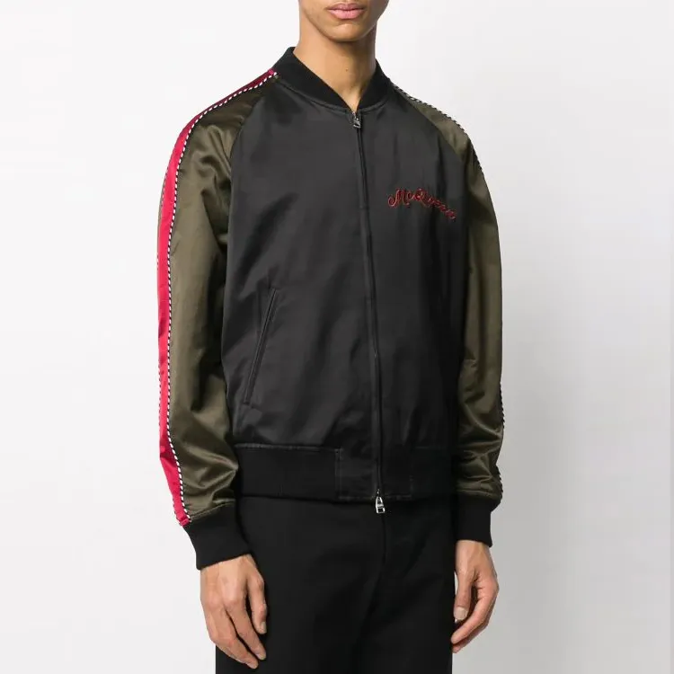 Alexander McQueen Dragon embroidered Bomber Jacket-2