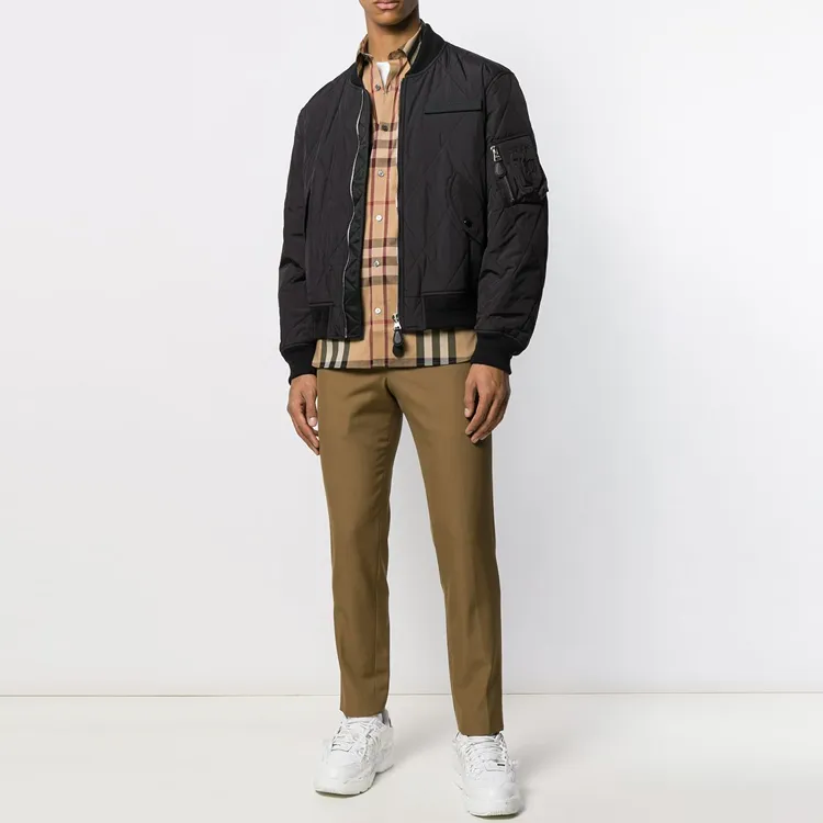 Burberry Puffer Jacket Men's Black-1