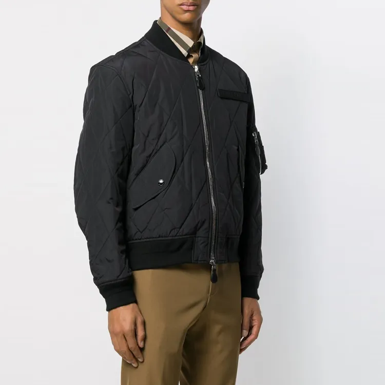 Burberry Puffer Jacket Men's Black-2