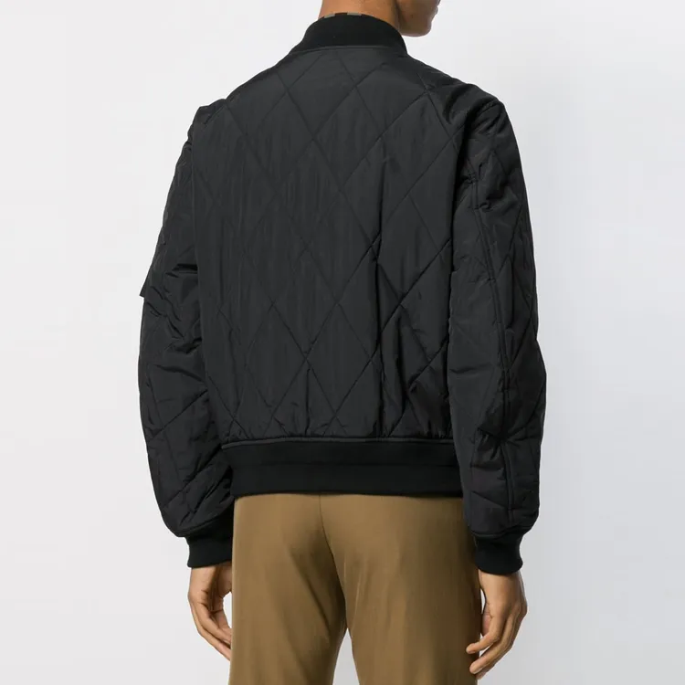 Burberry Puffer Jacket Men's Black-3