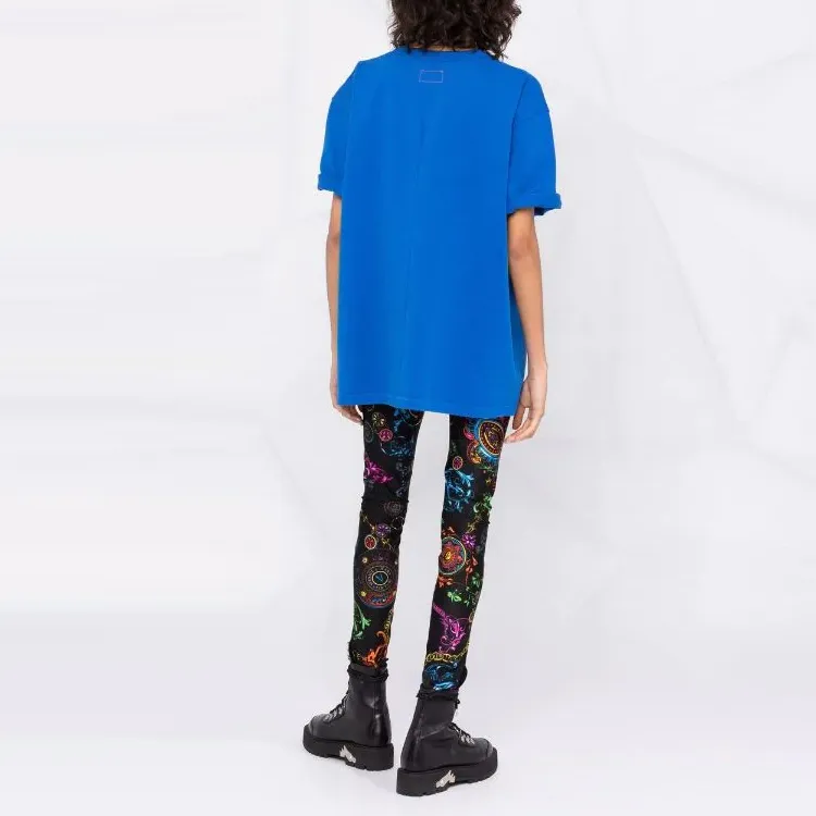 VERSACE JEANS COUTURE FW21 Leggings Pants Women's Black-2