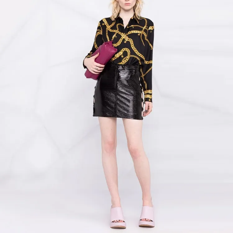 VERSACE Shirts Women's Black-1