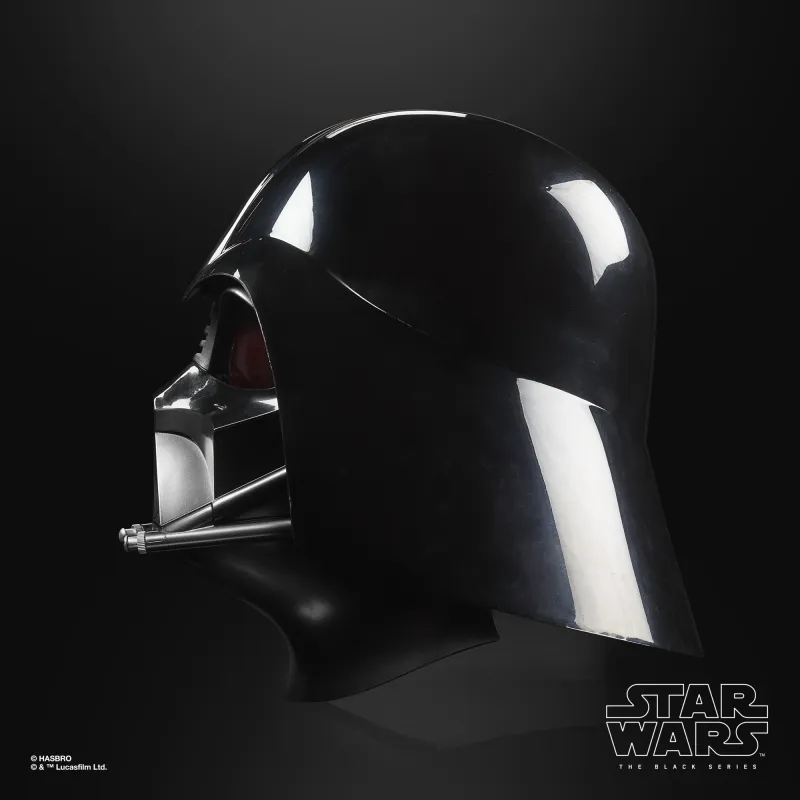 Hasbro Star Wars, Black Warrior, Darth Vader, Wearable 1 1 Helmet Assembled Models-1