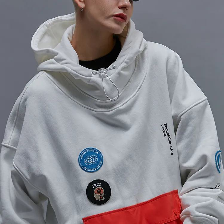 DAKYAM Hooded Loose Fit Sweatshirt Unisex-2