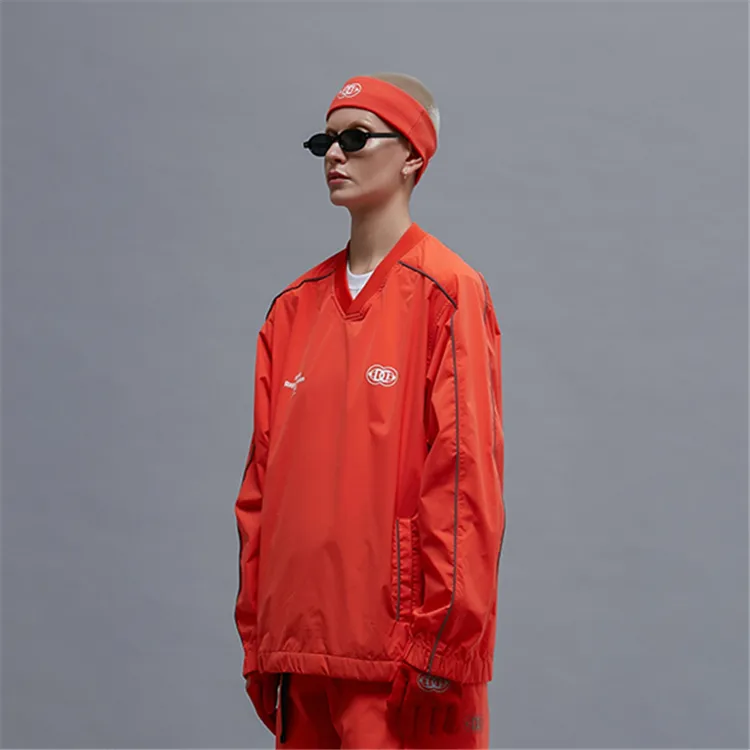 DAKYAM V-Neck Loose Fit Regular Sweatshirt Unisex-6