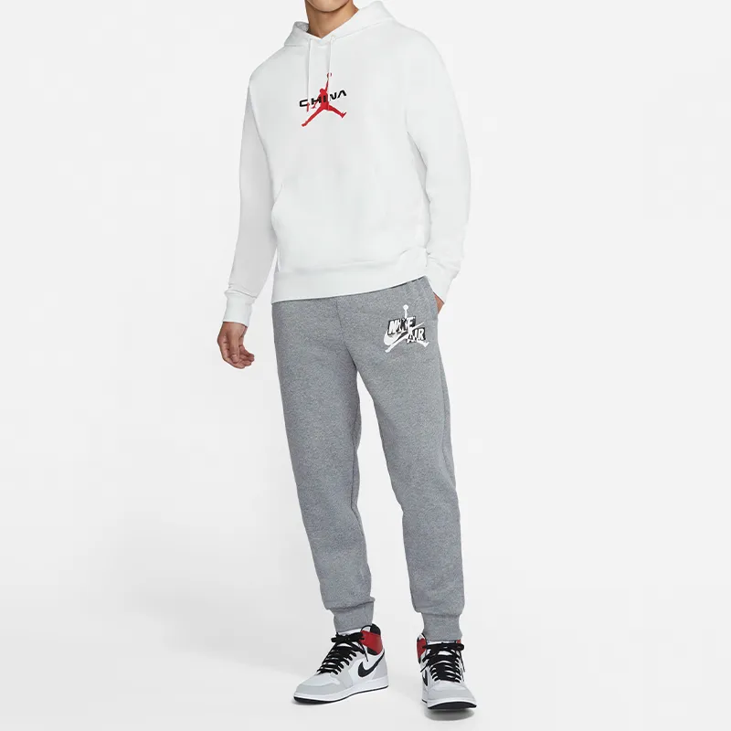 Jordan Jumpman Knitted Sweatpants Men Carbon Gray-4