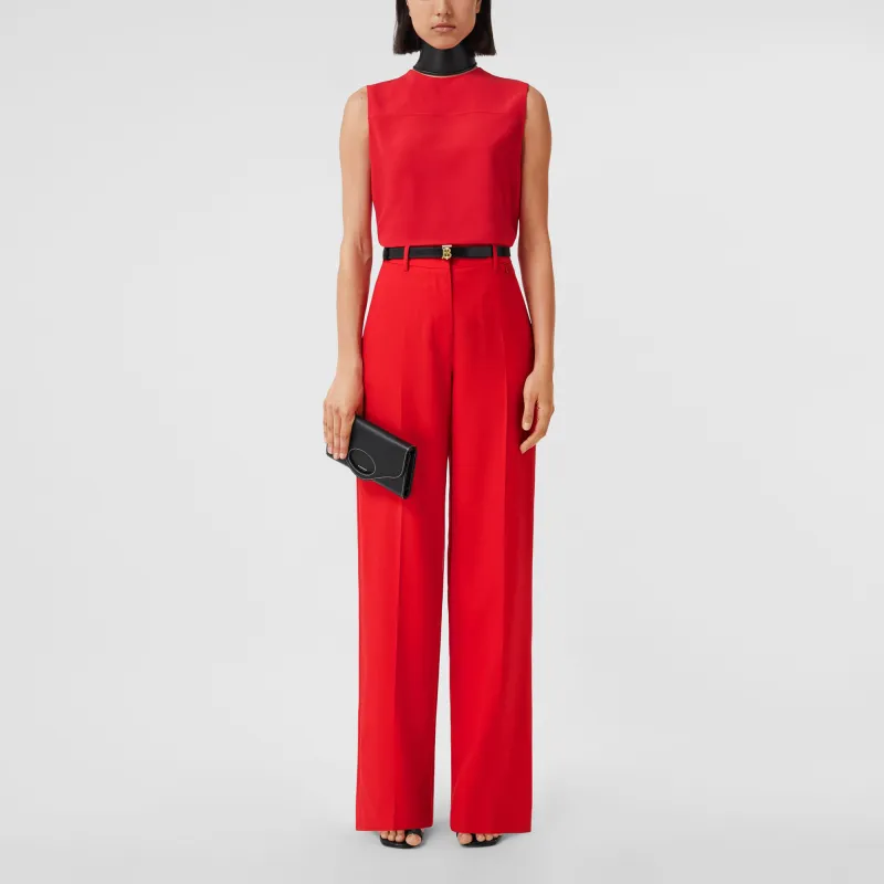 Burberry Shirts Women's Bright Red-2