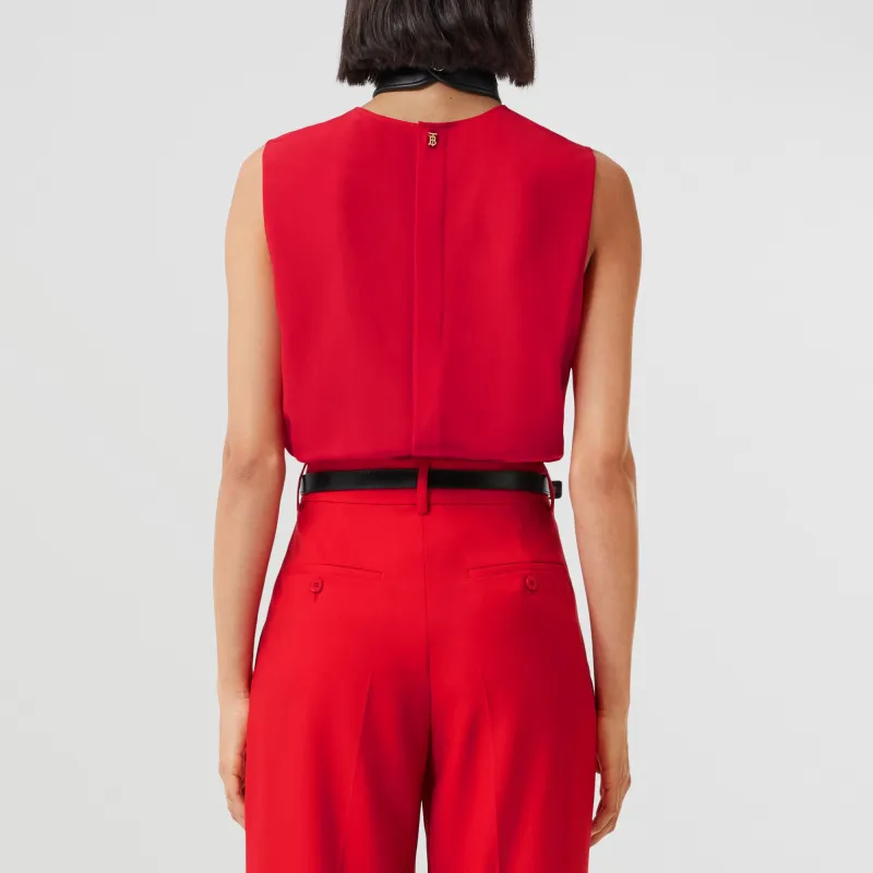 Burberry Shirts Women's Bright Red-3