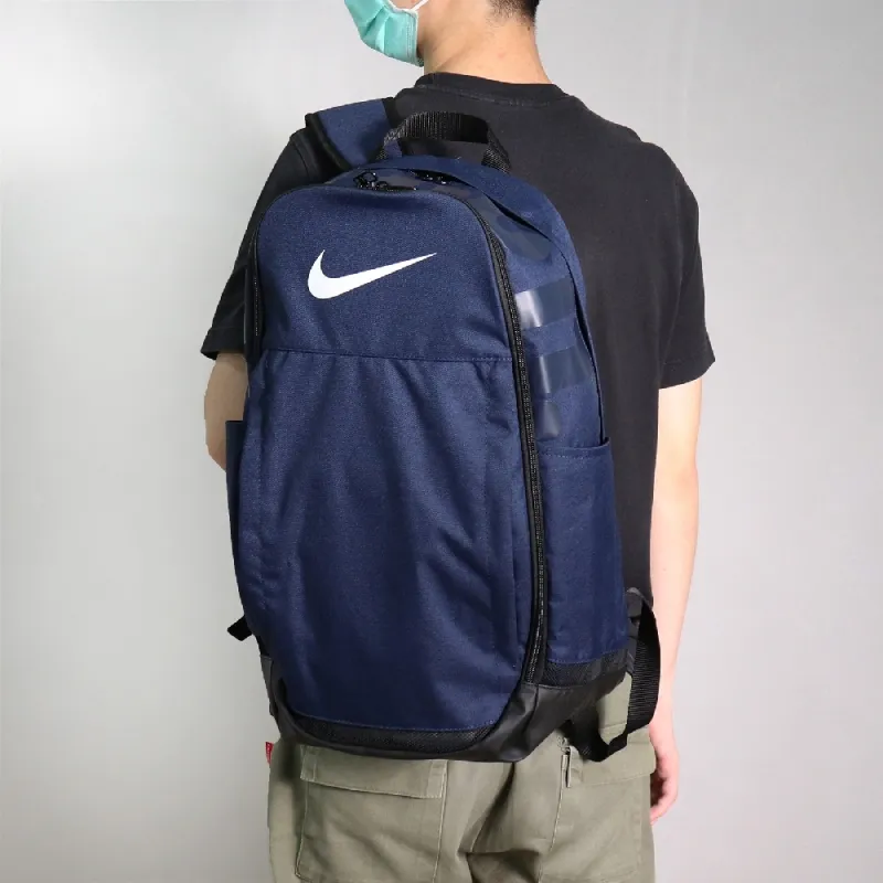 Nike Polyester Backpack Regular Unisex Navy Blue-1