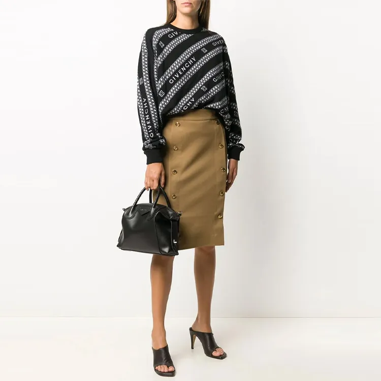 Givenchy Sweaters Women's Black Gray Color-3