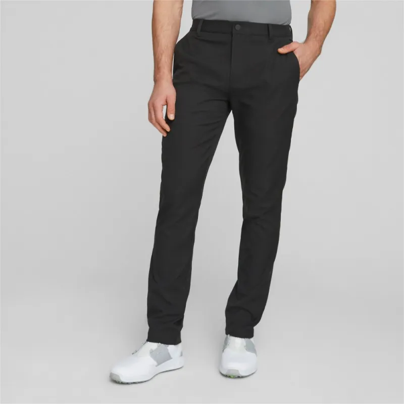 PUMA Tailored Casual Pants Men Black-4