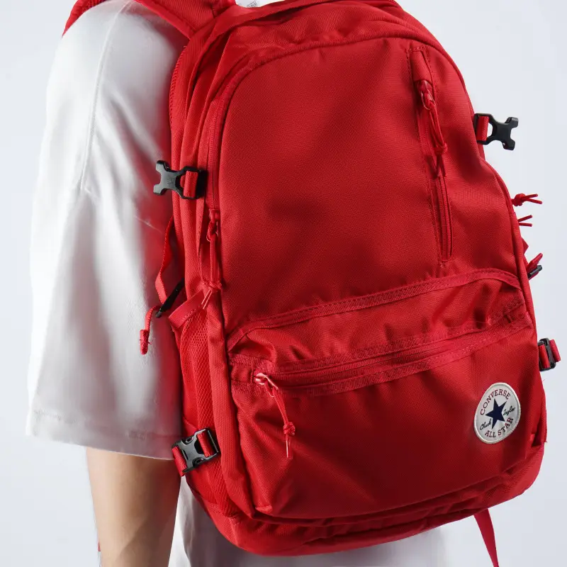 Converse Mochila Straight Edge Backpack Red-5