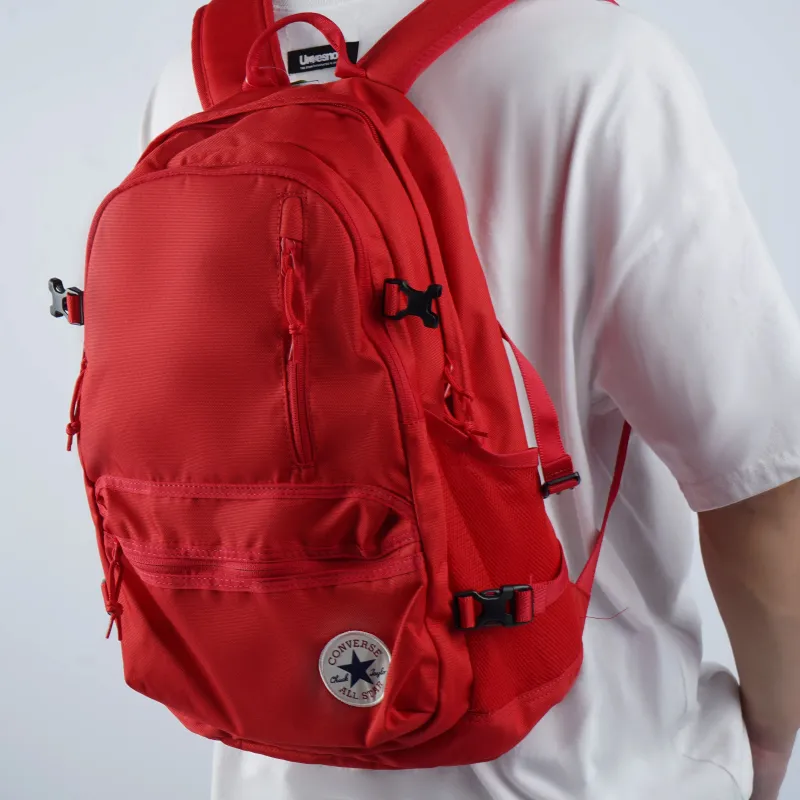Converse Mochila Straight Edge Backpack Red-6
