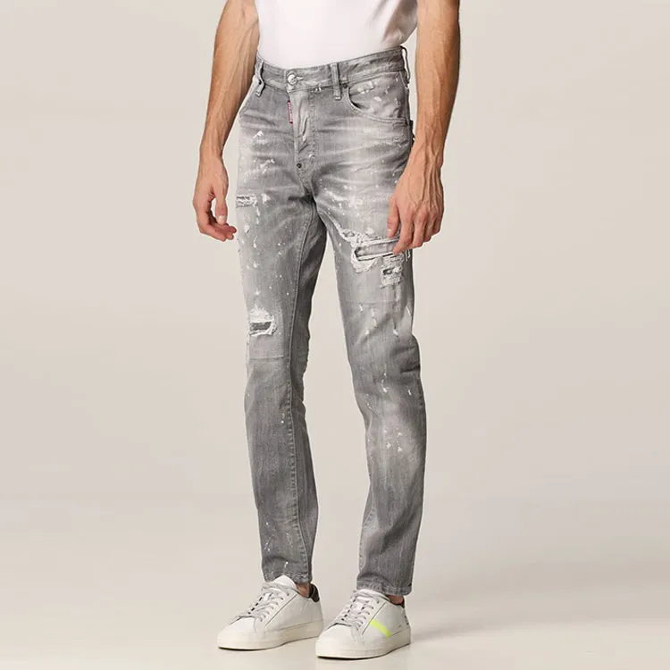 DSQUARED 2 Jeans Men Gray-4